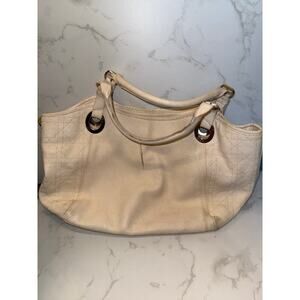 Dior Leather Tote Bag